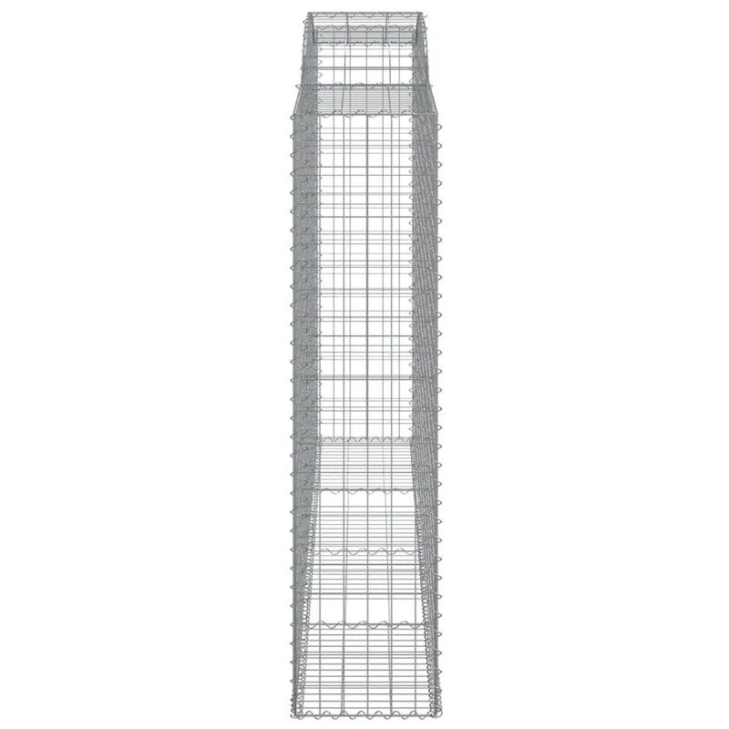 Cestas De Gaviones 5 Uds Forma De Arco Hierro 300x50x200/220 Cm