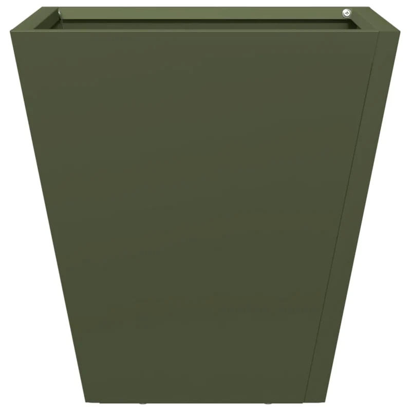 Jardinera Hexagonal Acero Verde Oliva 30x30x30 Cm