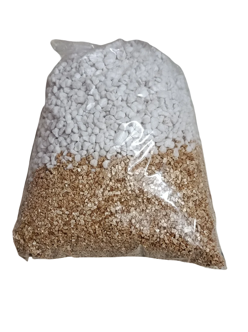 Perlita + Vermiculita 50/50 – Sustrato Para Plantas (1 Litro)