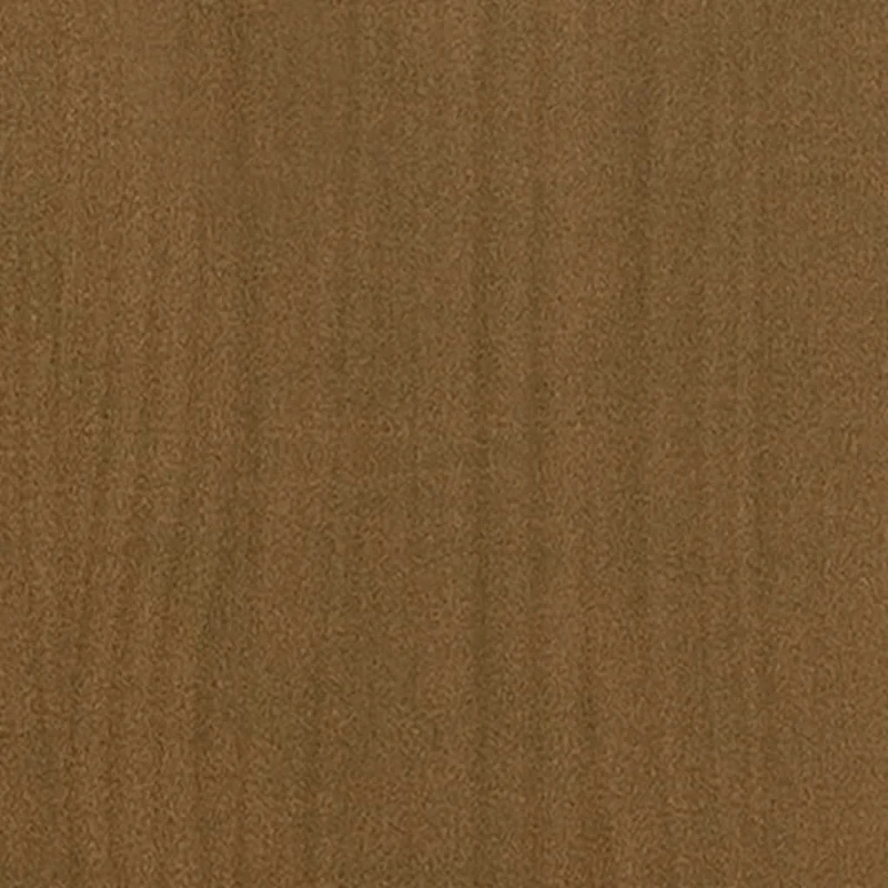 Jardinera De Madera Maciza De Pino Marrón Miel 40x40x70 Cm