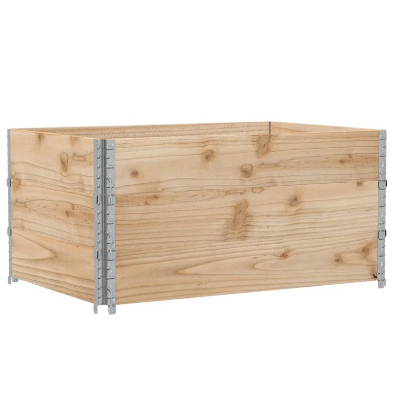 Jardinera De Madera Maciza De Pino 120x80 Cm