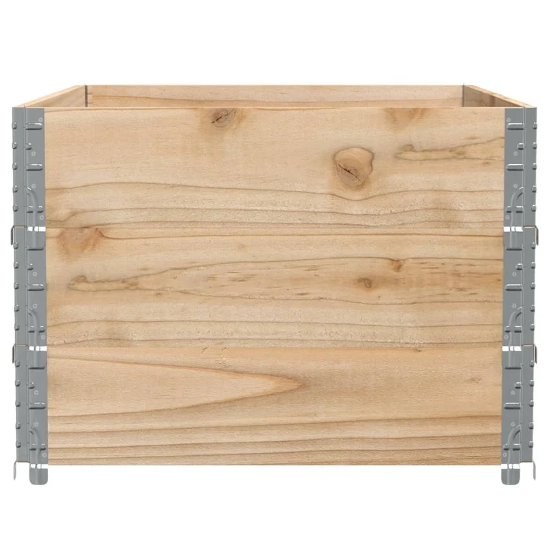 Jardinera De Madera Maciza De Pino 120x80 Cm