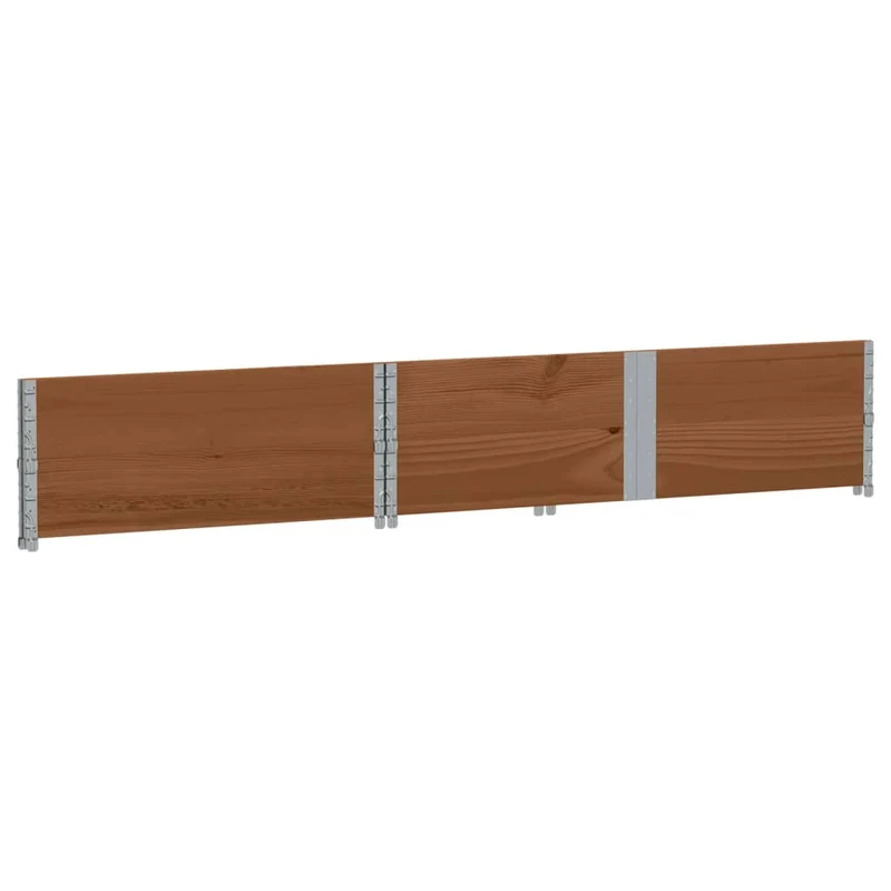 Jardinera De Madera Maciza De Pino Marrón 150x100 Cm