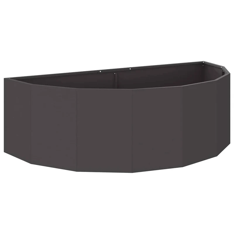 Jardinera Negro 120 X 60 X 35 Cm Acero