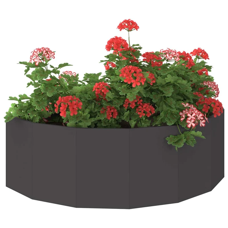 Jardinera Negro 120 X 60 X 35 Cm Acero