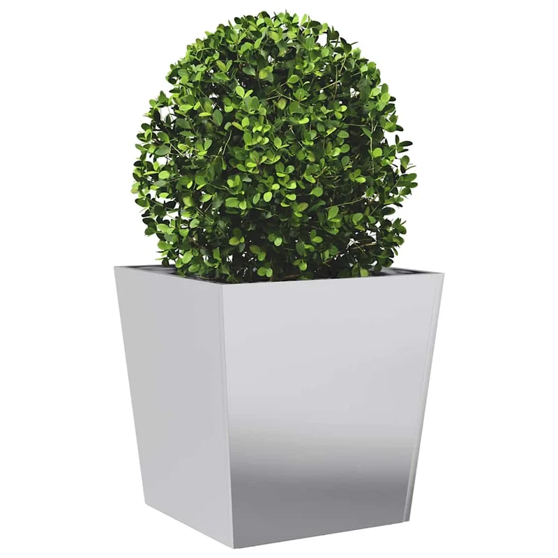 Jardinera De Acero Galvanizado 50x50x50 Cm