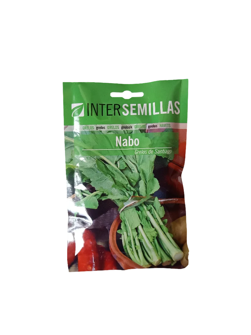 Semillas De Nabo Variedad Grelos De Santiago 100 Gr.