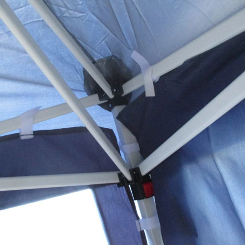 Outsunny Carpa Plegable Con 4 Paredes Desmontables 3x3 M Para Exterior Azul