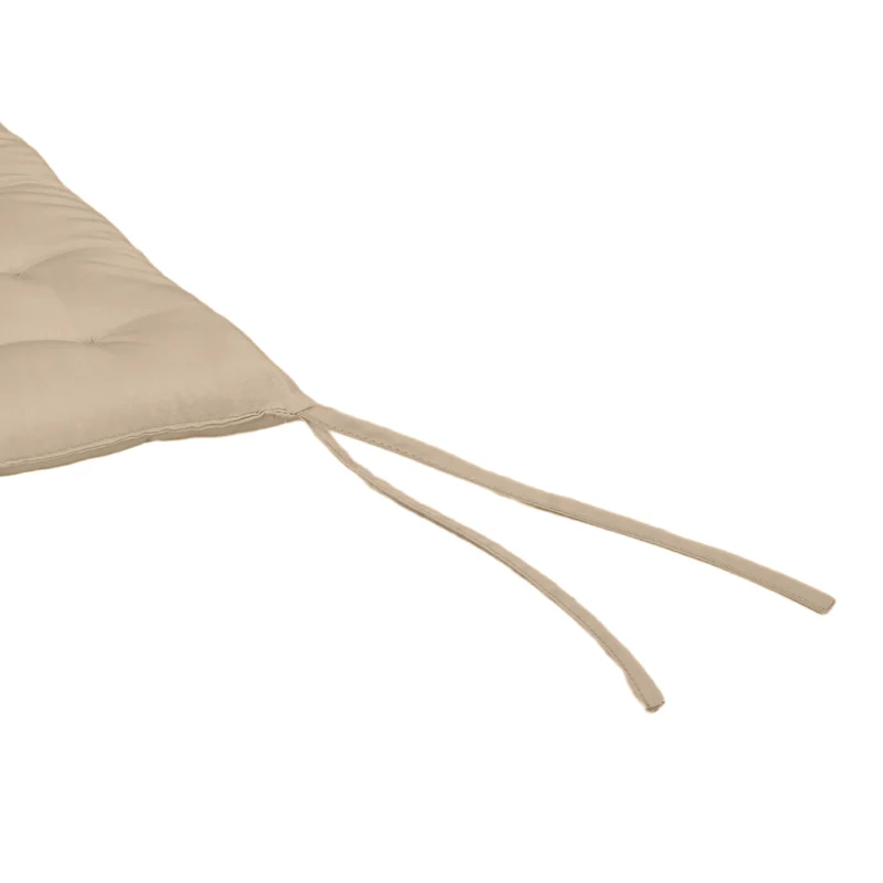 Outsunny Juego De 6 Cojines Para Sillas De Comedor 40x40 Cm Caqui