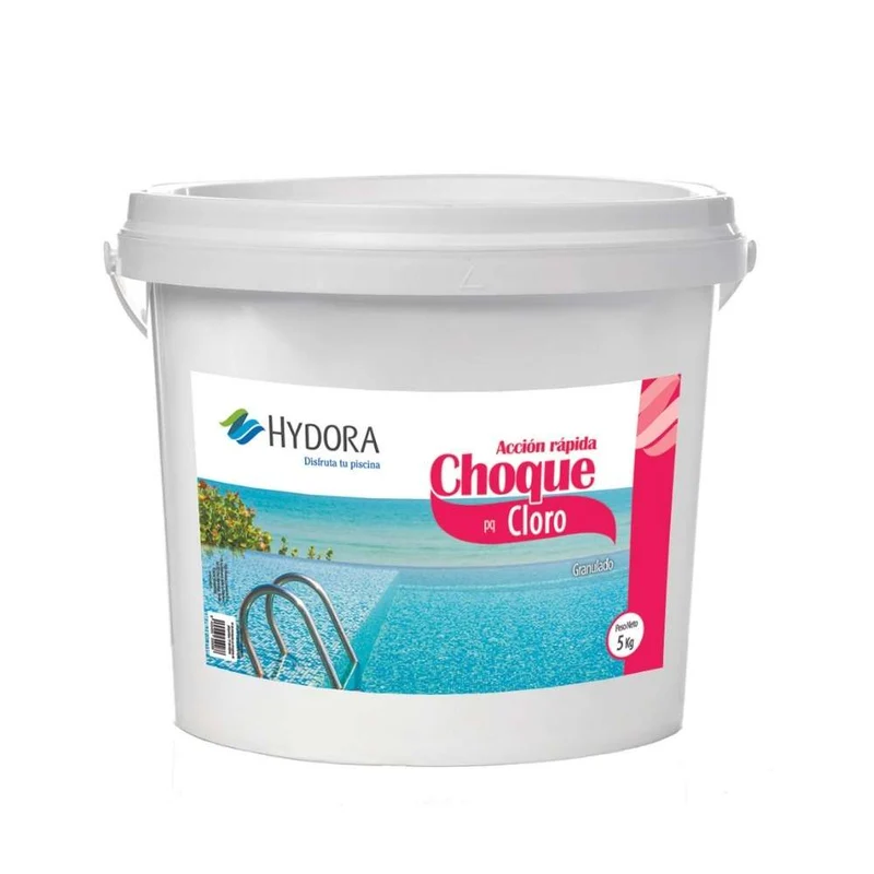 Cloro Rápido De Choque Granulado HYDORA - 5 kg