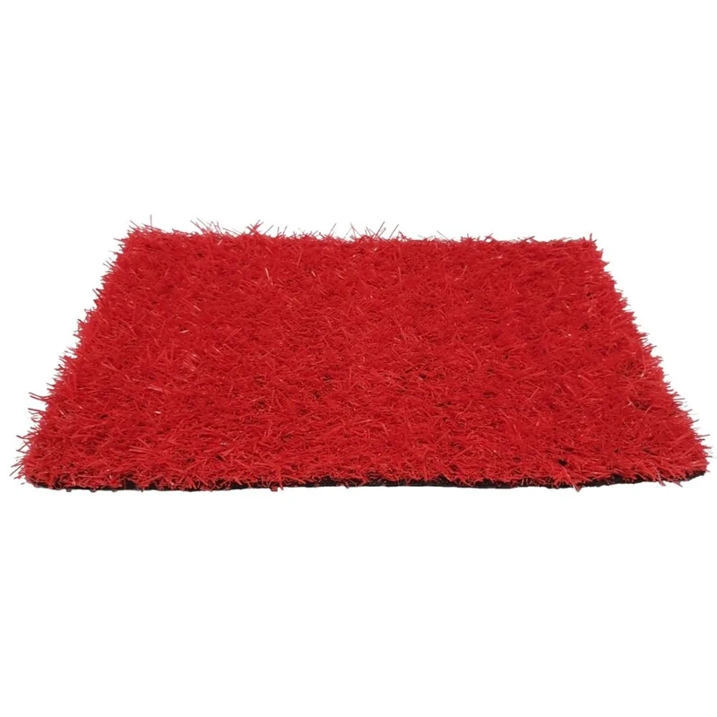 CÉSPED ARTIFICIAL COLORTERRA PLUS 20MM ROJO 2X4 - Bonerva