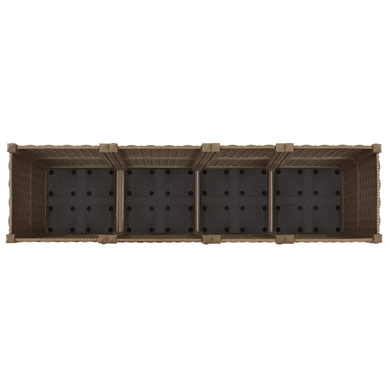 Jardinera Elevada 160x40x38 Cm Polipropileno
