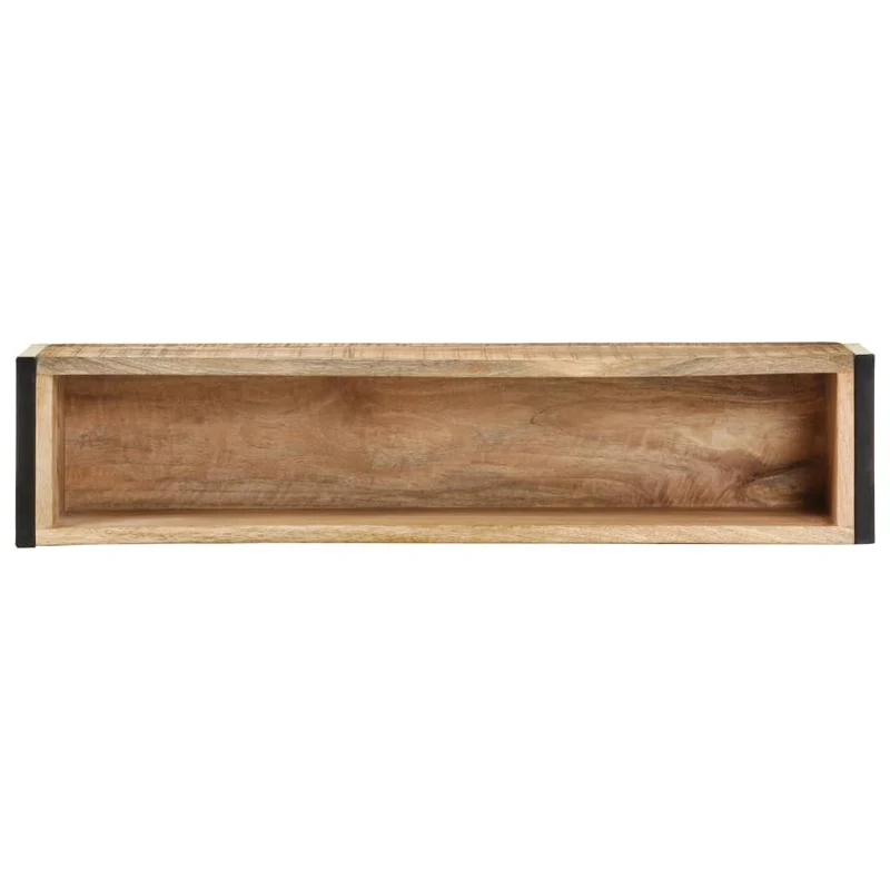 Jardinera De Madera De Mango Rugosa 90x20x68 Cm