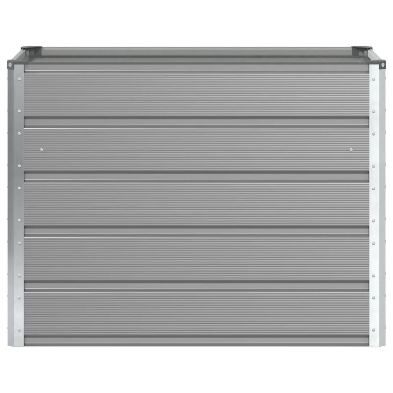 Jardinera Gris Claro 100 X 50 X 77 Cm Acero Galvanizado