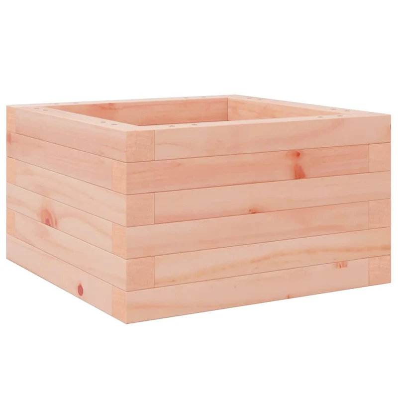Jardinera Madera Maciza De Abeto Douglas 40x40x23 Cm