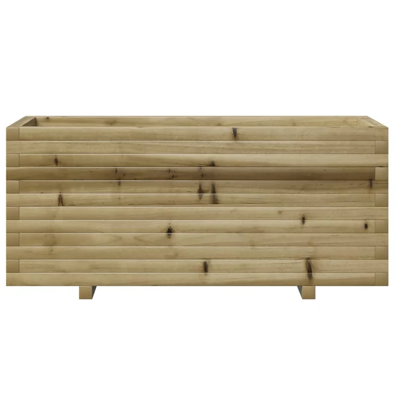 Jardinera Madera De Pino Impregnada 110x40x49,5 Cm