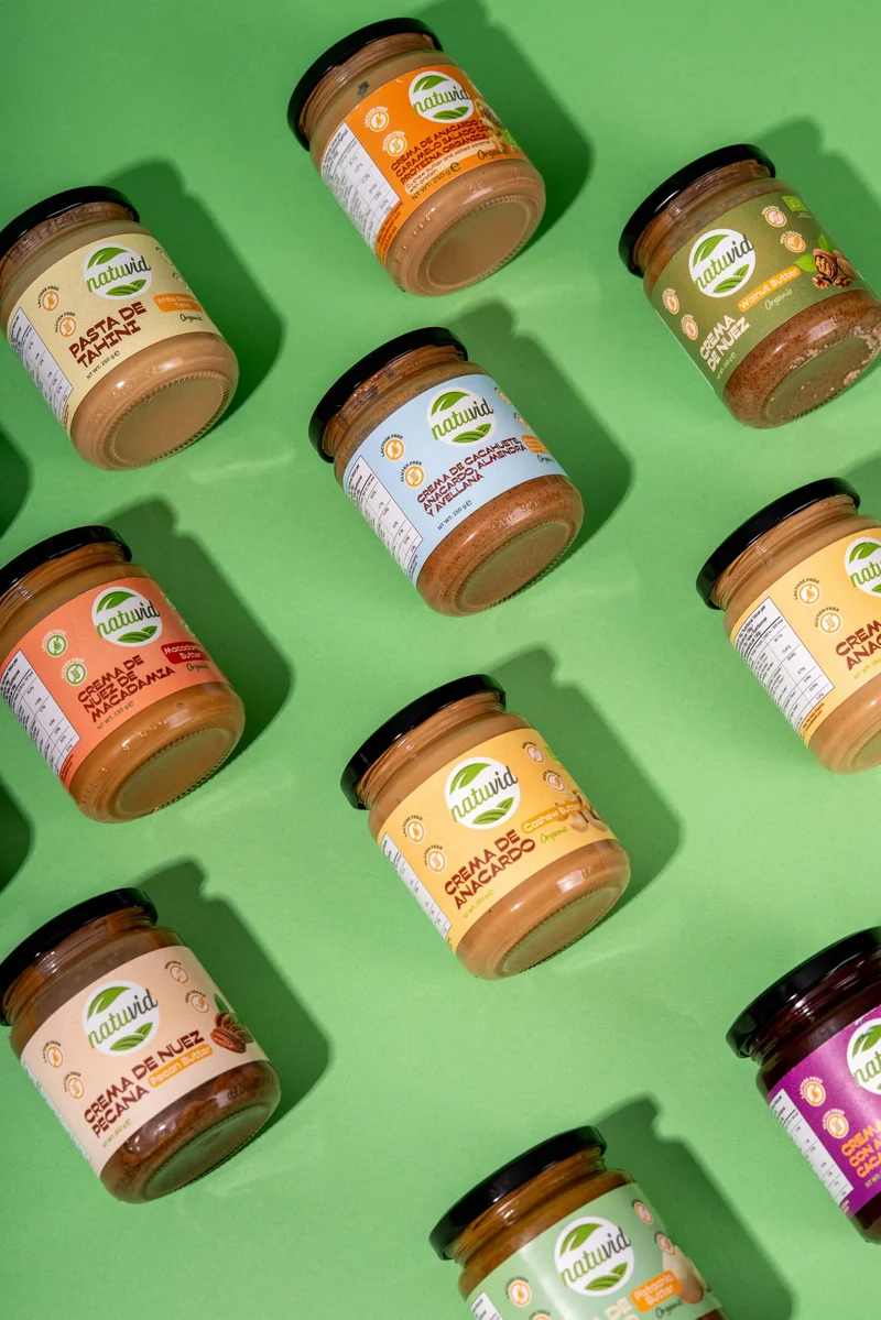 Crema de Nuez de Macadamia BIO Natuvid | 230gr | Sin Gluten, Sin Lactosa | 100% Natural y Vegana| NON-GMO