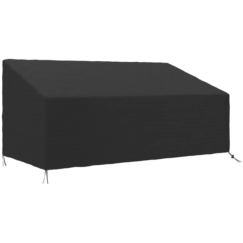 Outsunny Funda Para Banco De Jardín 3-4 Plazas Tela Oxford 600d 218x111x63/101cm