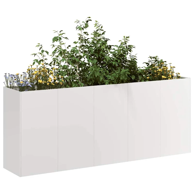 Jardinera 200x40x80 Cm Acero Inoxidable
