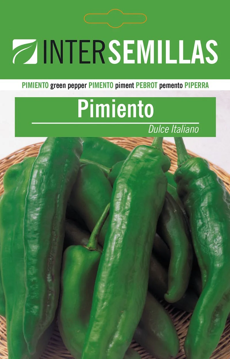 Sobre De Semillas Pimiento Dulce Italiano