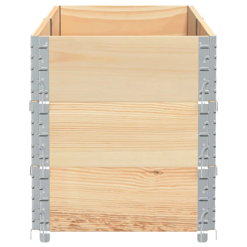 Jardinera De Madera Maciza De Pino 150x50 Cm