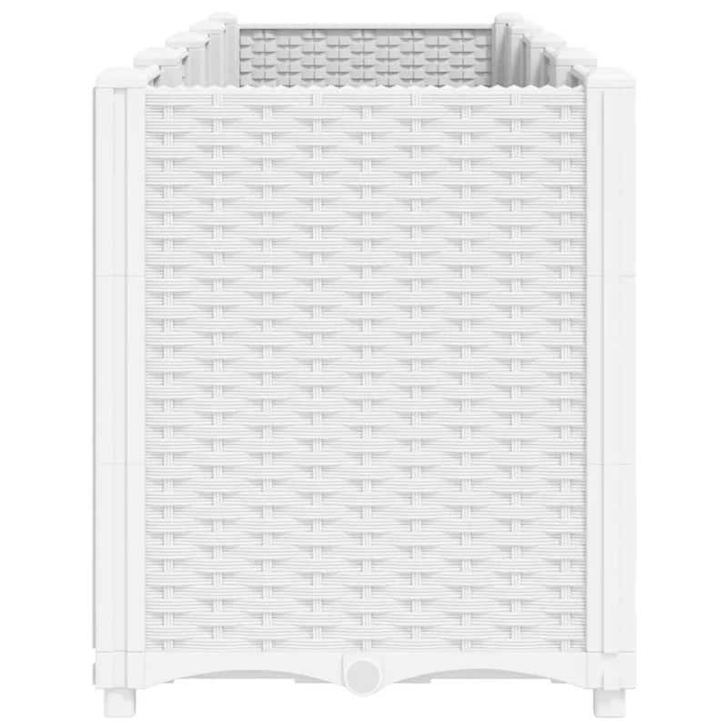 Jardinera Pp Blanco 160x40x53 Cm
