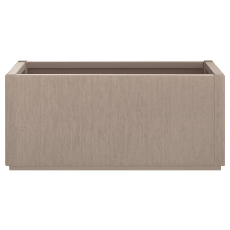 Caja De Flores De Jardín Marrón Claro