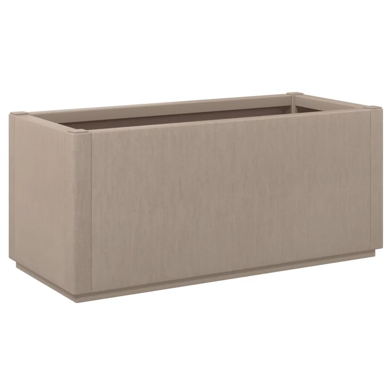 Caja De Flores De Jardín Marrón Claro