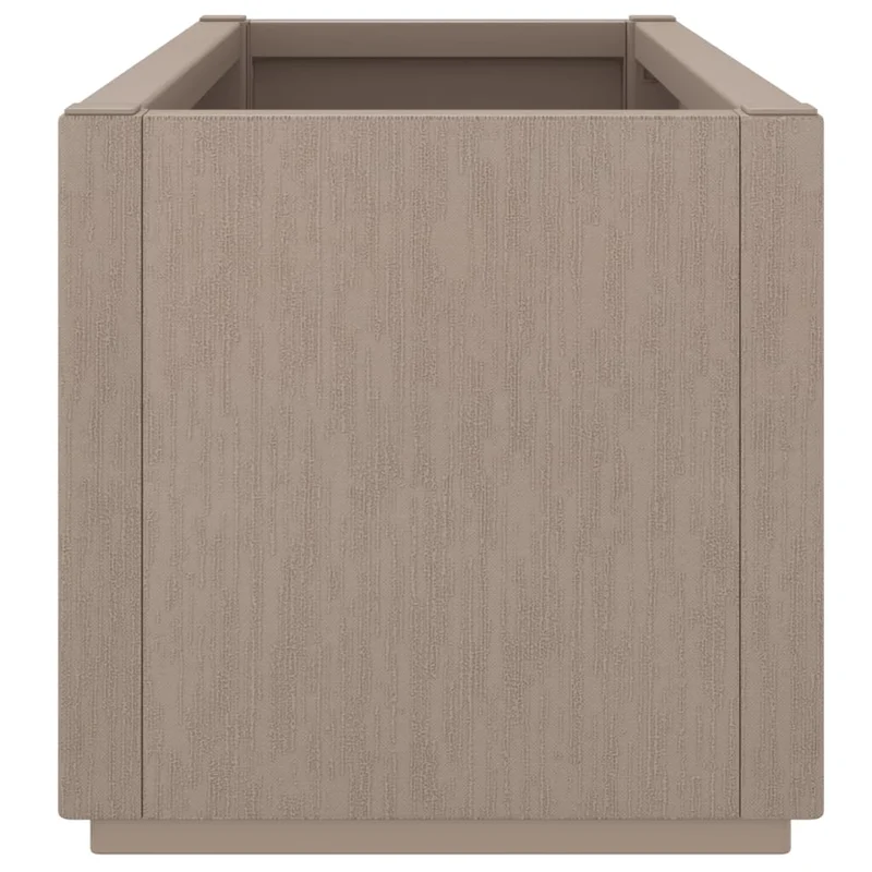 Caja De Flores De Jardín Marrón Claro