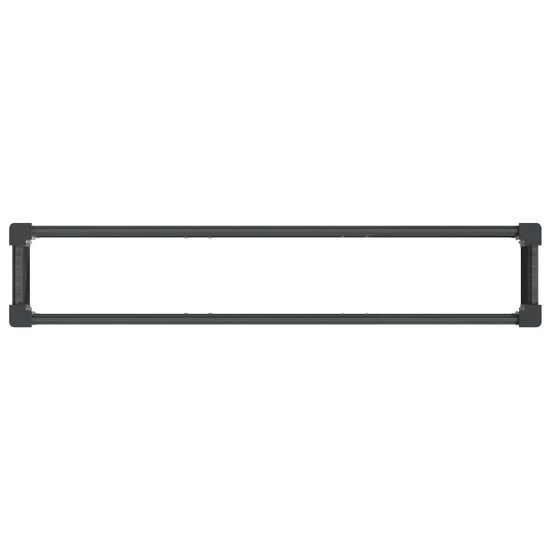 Arriate Elevado Gris 150 X 30 X 72 Cm Wpc Y Aluminio