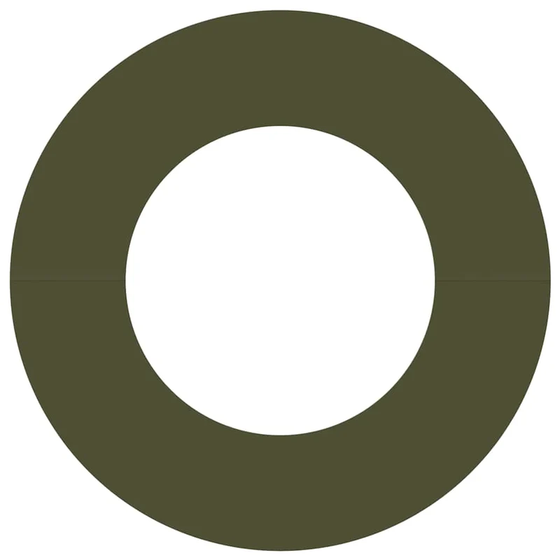 Anillo De Árbol Verde Oliva Ø40/70 Cm Acero Laminado En Frío