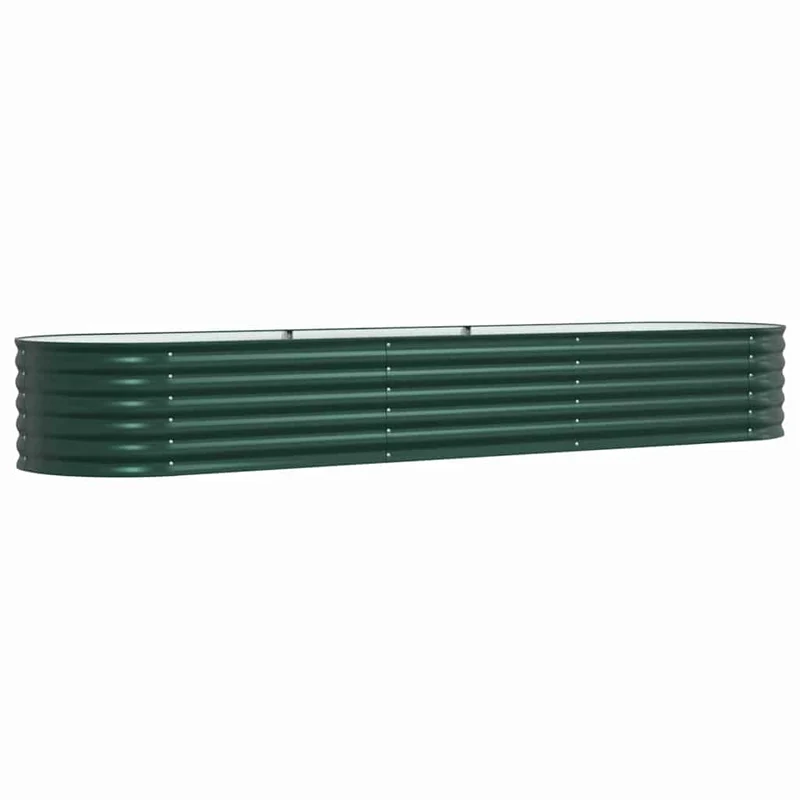 Cama Elevada Verde 320 X 80 X 44 Cm Acero