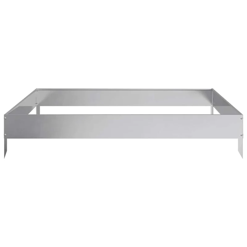 Jardinera De Acero Galvanizado 100x100x18,5 Cm