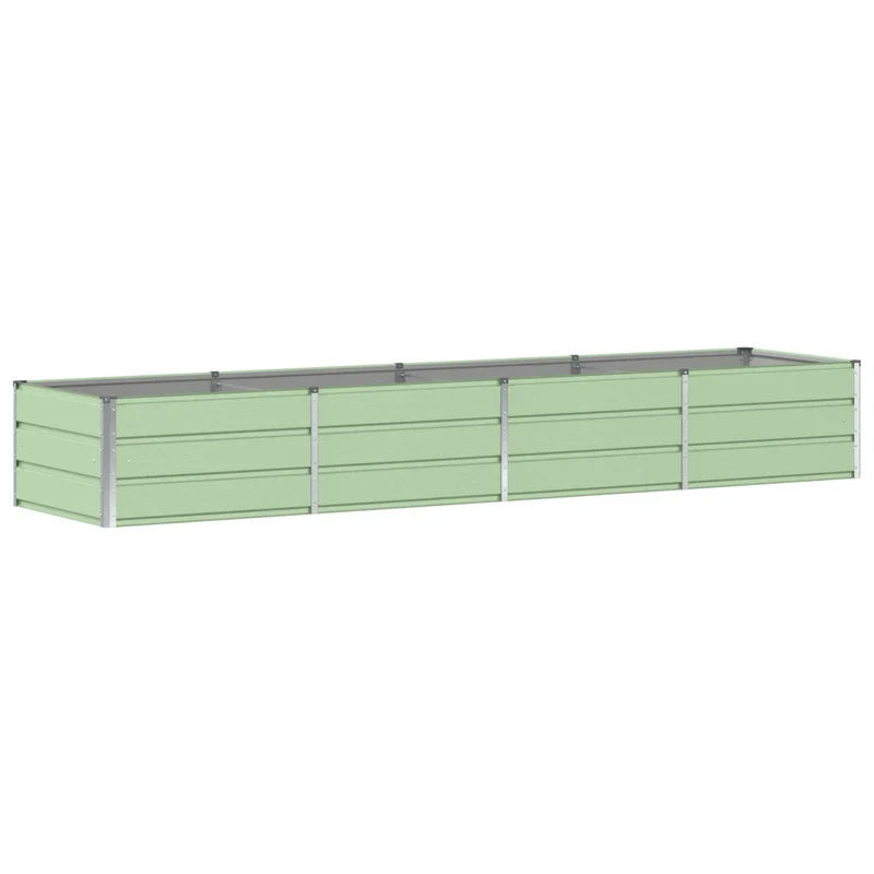 Jardinera Verde 320 X 80 X 45 Cm Acero
