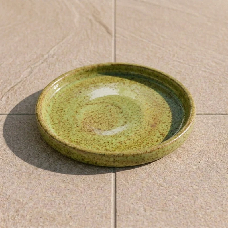 Soucoupe 15cm vert de lac