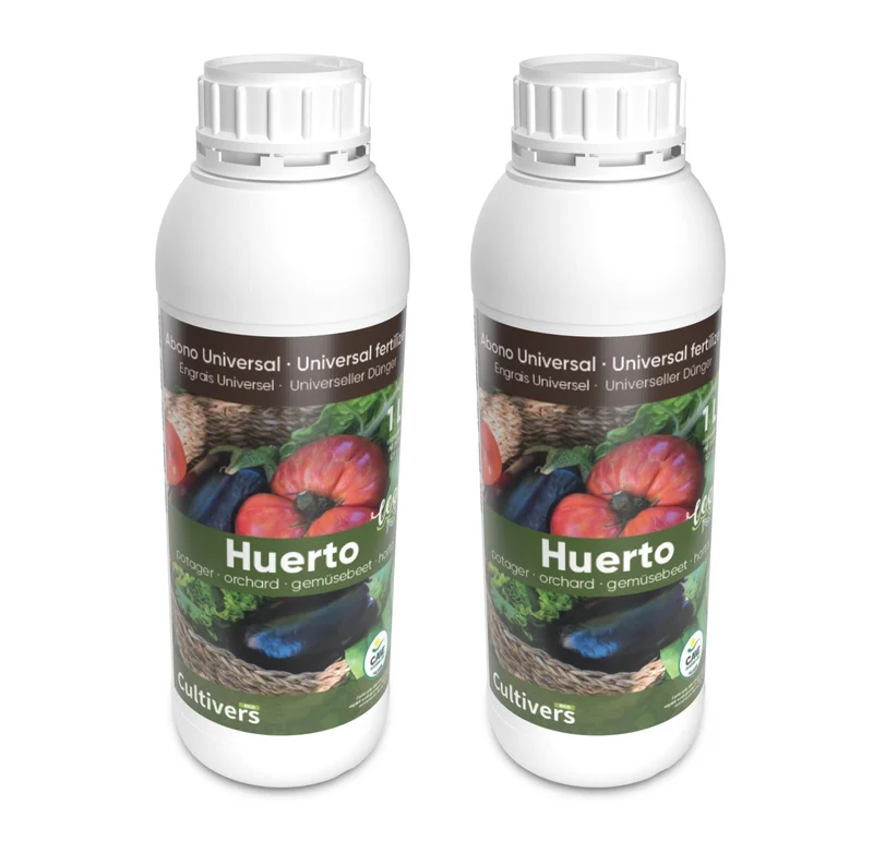 Abono Huerto Líquido Ecológico Cultivers 1 L