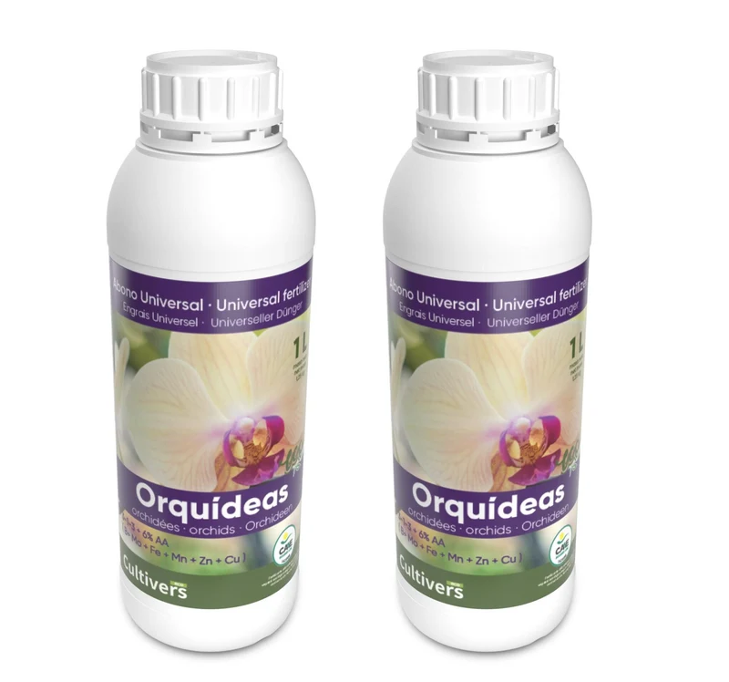 Abono Orquídeas Líquido Ecológico Cultivers 250 Ml