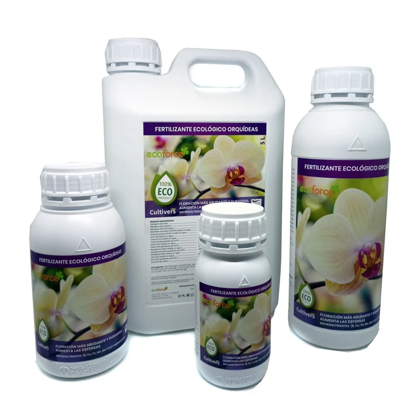 Abono Orquídeas Líquido Ecológico Cultivers 250 Ml