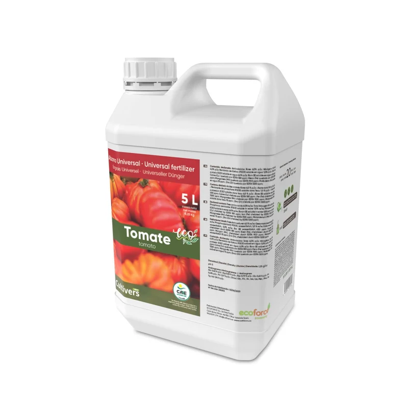 Abono Tomates Líquido Ecológico Cultivers 1 L