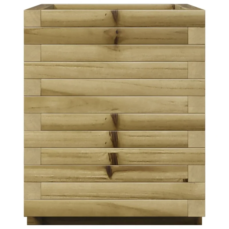 Jardinera Madera De Pino Impregnada 40x40x49,5 Cm
