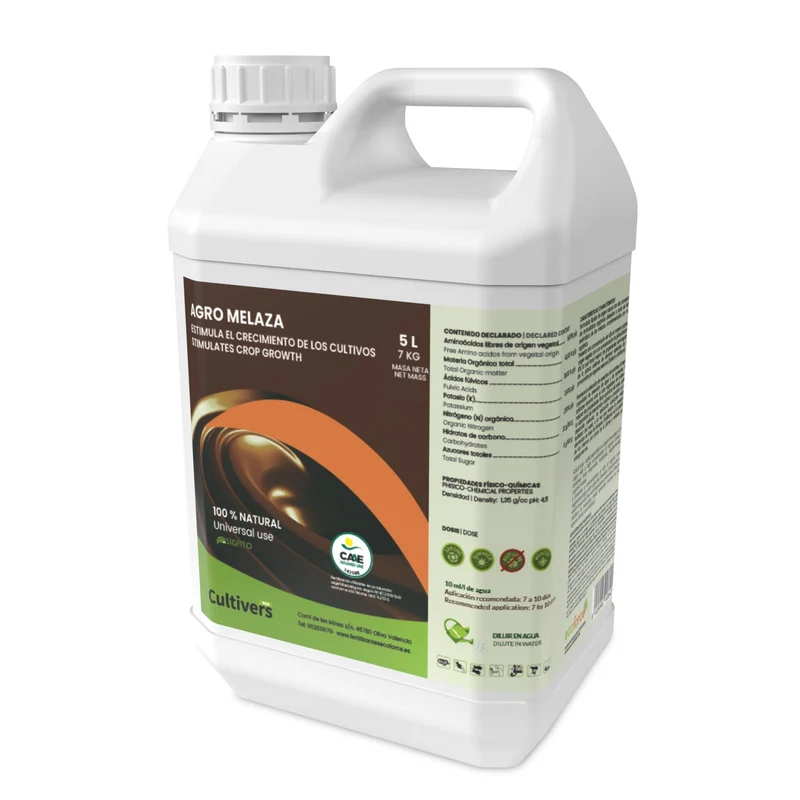 Agro Melaza De Caña Para Plantas Cultivers 10 L