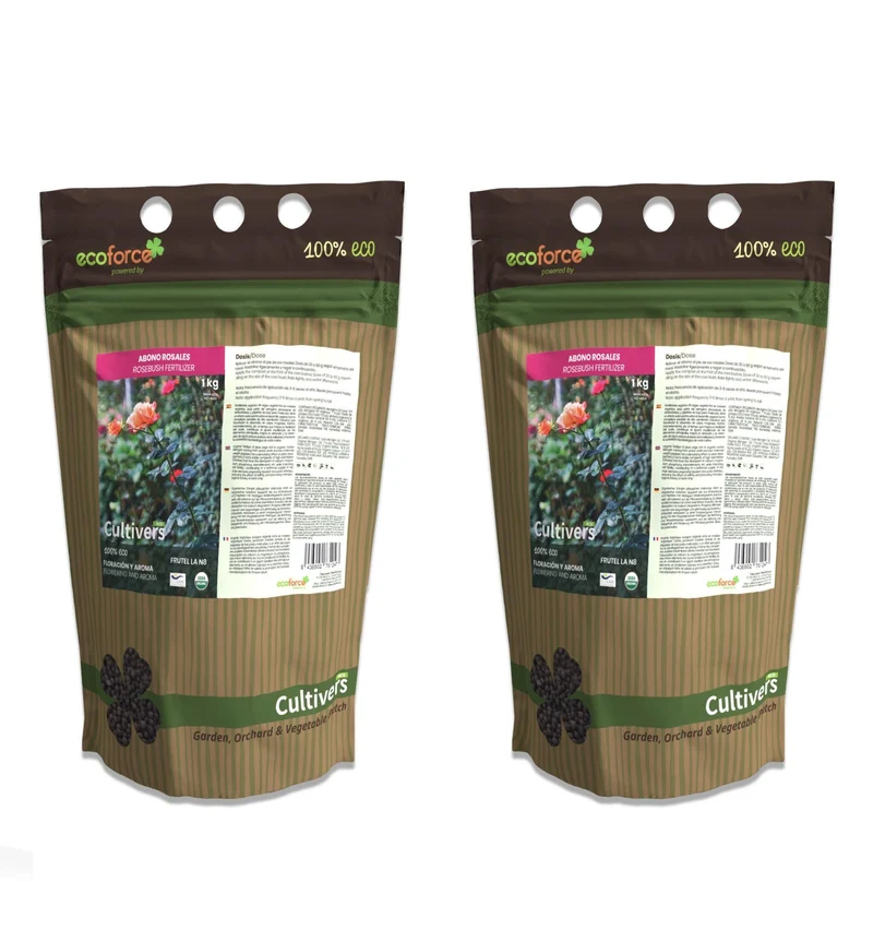 Abono Rosales Ecológico Cultivers 2x5kg