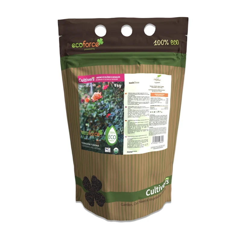 Abono Rosales Ecológico Cultivers 2x1kg
