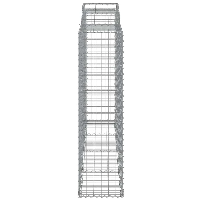 Cestas De Gaviones 15 Uds Forma De Arco Hierro 300x50x180/200cm