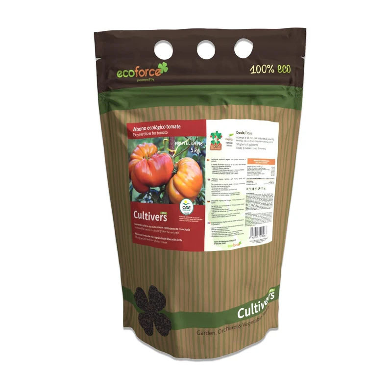 Abono Tomate Ecológico Cultivers 2x5kg