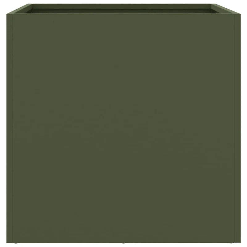 Jardinera Acero Verde Oliva 49x47x46 Cm