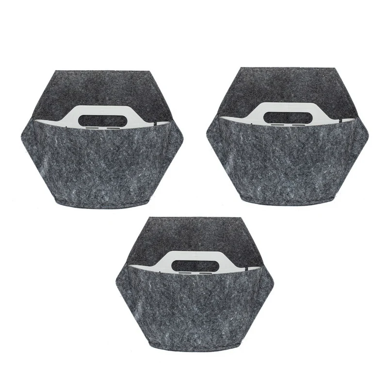 Jardín Vertical Modular Citysens Con Riego Automático De 3 Maceteros – Gris Claro Con Funda Téxtil Reciclada