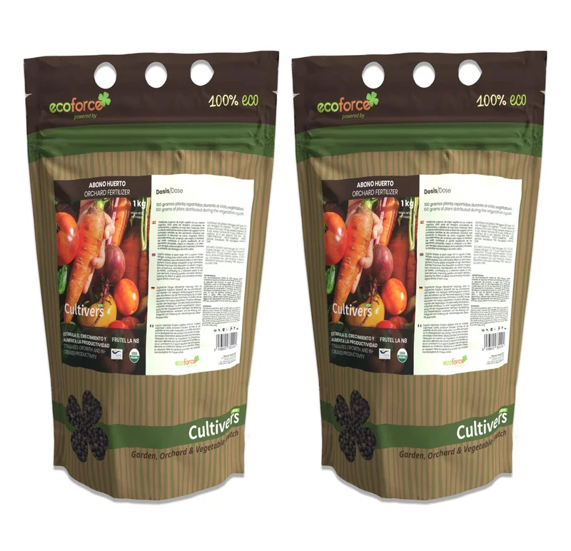 Abono Huerto Ecológico Cultivers 2x1kg