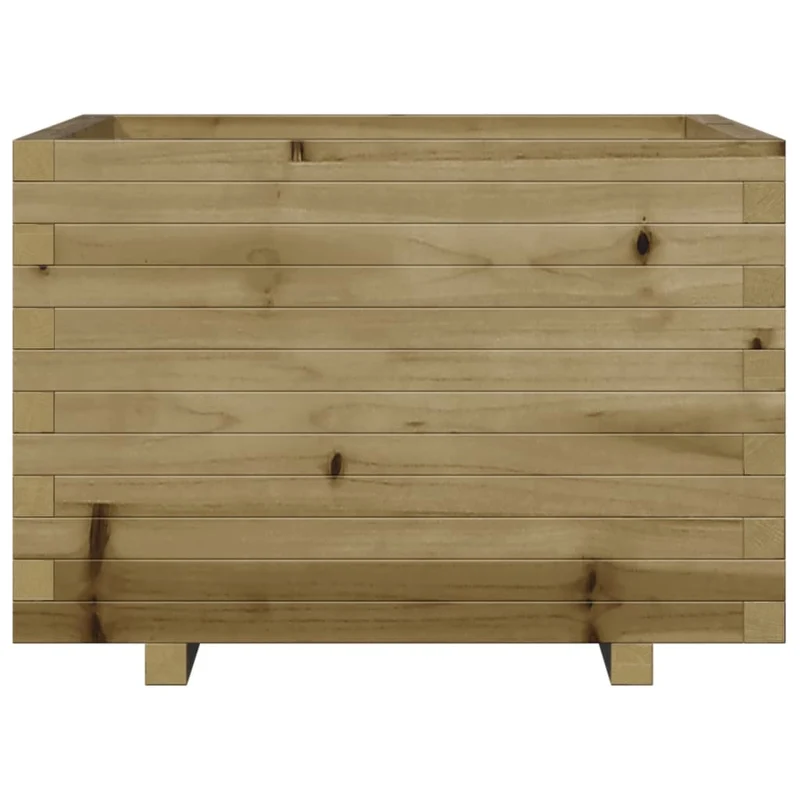 Jardinera Madera De Pino Impregnada 70x70x49,5 Cm