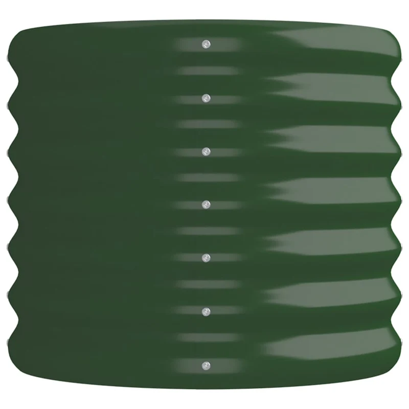 Jardinera De Acero Galvanizado Verde 152x40x36cm